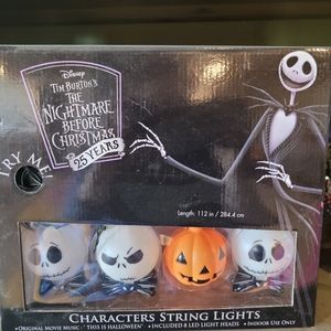 Nightmare before Christmas string lights